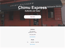 Tablet Screenshot of chimuexpress.com